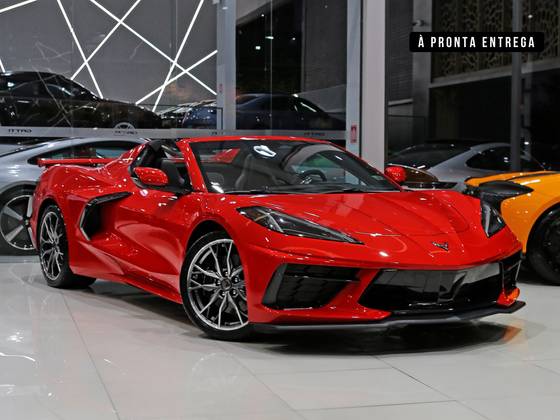 CHEVROLET CORVETTE 6.2 V8 LT3 GASOLINA STINGRAY CONVERSIVEL AUTOMÁTICO